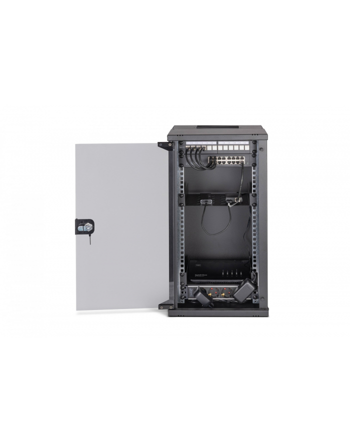 Digitus Netzwerk-Set 254 mm (10'') - 12HE, 315x300 mm (BxT)sw (DN49105SET) główny