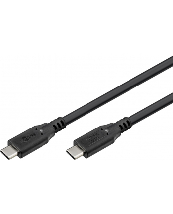 Goobay 74200 kabel USB USB 3.2 Gen 1 (3.1 Gen 1) 1 m USB C Czarny
