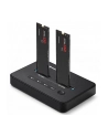 qoltec Stacja dokujšca dysków SSD M.2 NVMe | PCIe | USB-C | 20Gb/s |    DUAL 2x8TB | klonowanie offline - nr 1