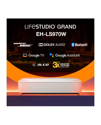 epson Projektor EH-LS970W LASER 4K/4000L/5m:1/WiFi6E/AI biały