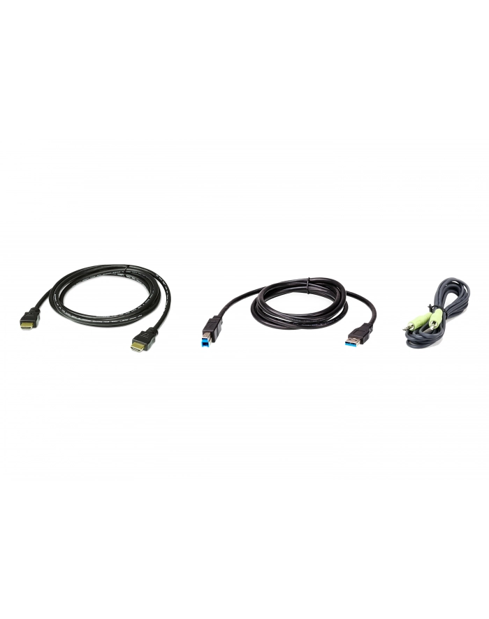 Aten 2L-7D02UHX3 2L-7D02UHX3 KVM cable Black (2L7D02UHX3) główny