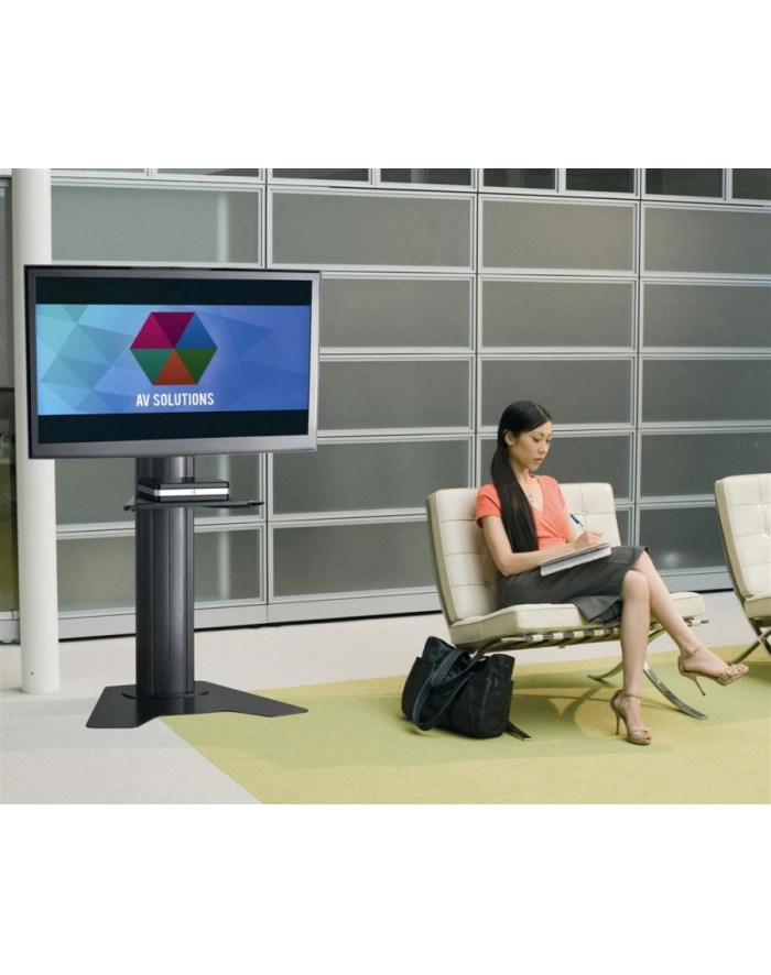 CHIEF LARGE FUSION MANUAL HEIGHT ADJUSTABLE FLOOR STAND (LFAUB) główny