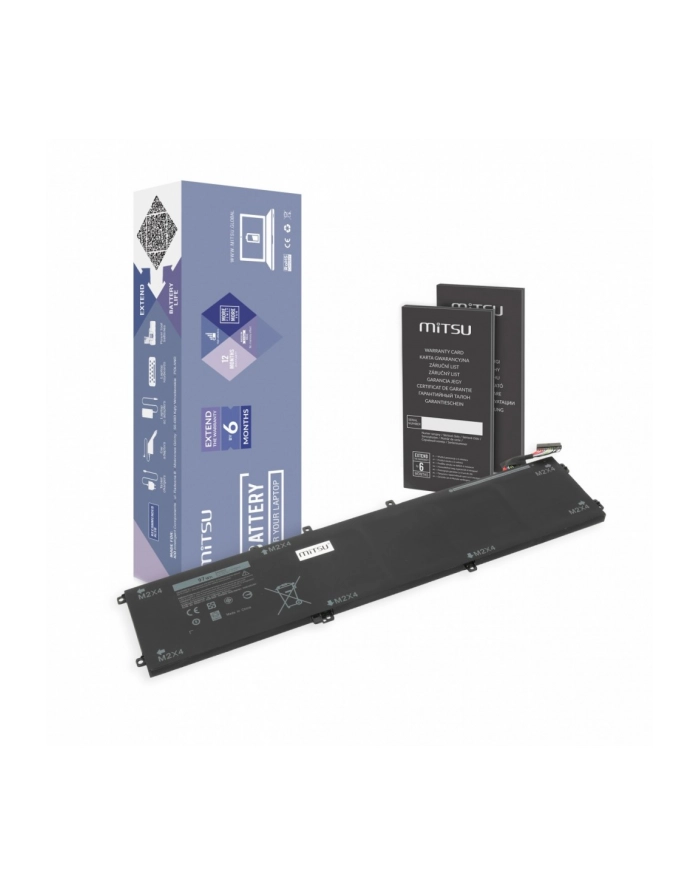 mitsu Bateria do Dell XPS 15 9550 - 6GTPY 6000 mAh (69 Wh) 11.55 Volt główny