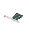 lanberg Karta sieciowa PCI EXPRESS X1 -> 2X USB-C 3.2 GEN 2X1 led low profile - nr 1