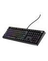 Genesis Thor 404 czarna RGB Outemu Peach Silent klawiatura mechaniczna | Qwerty | USB | 11 klawiszy multimedialnych | Outemu Peach Silent | Hot-Swap - nr 6