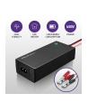qoltec Ładowarka do akumulatora AGM GEL STD | Prostownik 24V | 2A | 48W | LED | Kabel 1.8m - nr 3