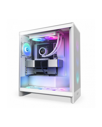 nzxt Chłodzenie wodne KRAKEN PLUS 240 RGB LCD białe