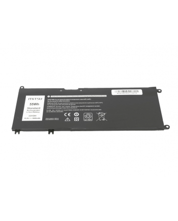 mitsu Bateria do Dell Inspiron 15 5587, 7588 3600 mAh (55 Wh) 15.2 Volt