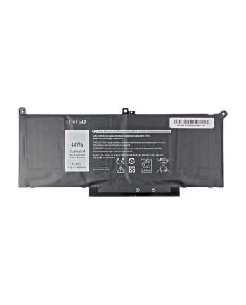 mitsu Bateria do Dell Latitude 7390, 7490, 5800 mAh (44Wh) 7.6 Volt