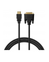 savio Kabel HDMI CL-212 19pin męski - DVI 18+1 męski 1,8m - nr 1