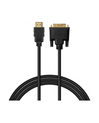 savio Kabel HDMI CL-212 19pin męski - DVI 18+1 męski 1,8m