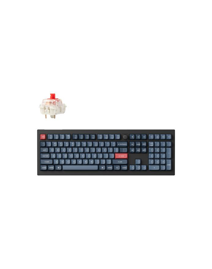 Keychron V6 MAX Full Size Red Switch Black główny