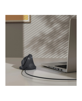 Hama ECM-500 przewodowa mysz przewodowa | ergonomiczna | czarna
