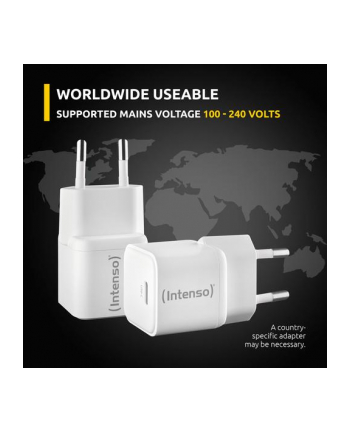 Intenso 7803032 Power bank Tablet Telefon Uniwersalne Biały Szybkie ładowanie Wewnętrzna
