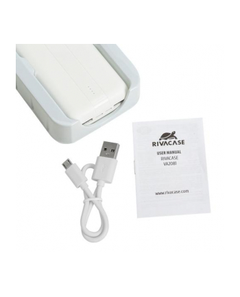 POWER BANK USB 20000MAH/VA2081 WHITE RIVACASE