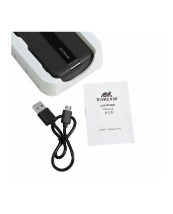 POWER BANK USB 20000MAH/VA2081 BLACK RIVACASE nr 1