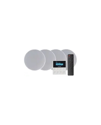 Odtwarzacz CD Fonestar KS-WALL-4 Biały  Bluetooth 5.0 / 2x 15 W i 2x 25 W