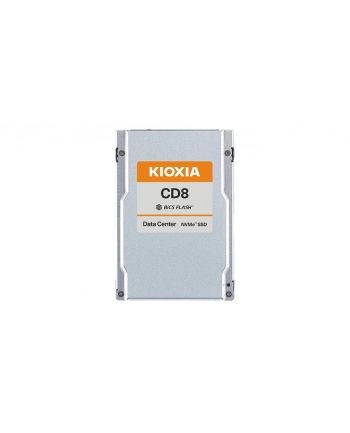 kioxia Dysk SSD CD8-R 15360GB U.2 NVMe Gen.4 1x4 DWPD 1 3D TLC BiCS Flash Data Center NVMe non-SED SIE PLP