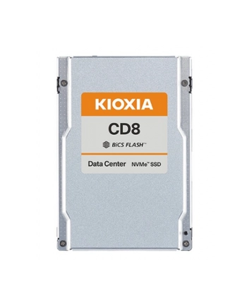 kioxia Dysk SSD CD8-V 12800GB U.2 NVMe Gen.4 1x4 DWPD 3 3D TLC BiCS Flash Data Center NVMe non-SED SIE PLP
