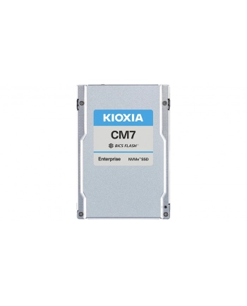 kioxia Dysk SSD CM7-R 7680GB U.3 NVMe Gen.5 1x4 2x2 DWPD 1 3D TLC BiCS Flash Enterprise NVMe non-SED SIE PLP