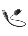 usams Ładowarka sieciowa JC Series CC261 20W GaN Fast Charger wbudowanykabel USB-C czarna - nr 4