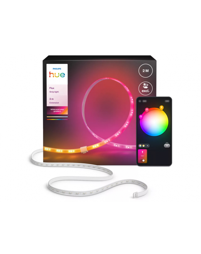 Taśma LED Philips Hue Flux Strip RGB 3m (929004297102) główny