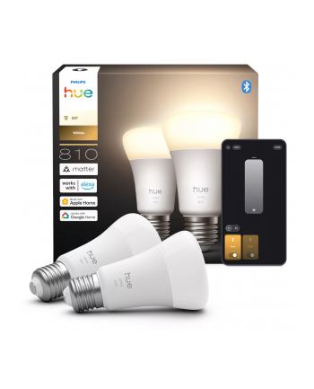 Philips Hue Żarówka LED White A60 E27 810lm
