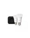 Philips HUE Żarówka LED E27 A60 8.1W 75W 1100lm CCT + RGB Smart Bluetooth ZigBee Biały i Kolor Ambiance z Funkcją Ściemniania 2 sztuki kod 87211031076 - nr 11