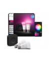Philips HUE Żarówka LED E27 A60 8.1W 75W 1100lm CCT + RGB Smart Bluetooth ZigBee Biały i Kolor Ambiance z Funkcją Ściemniania 2 sztuki kod 87211031076 - nr 4