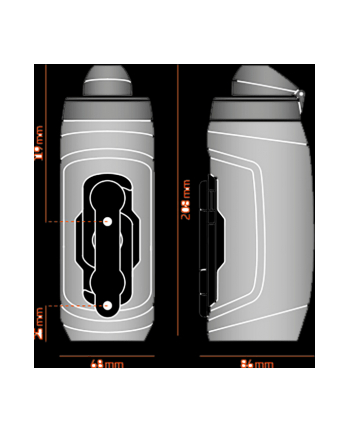 Bidon FIDLOCK Twist 590 z bazą BIKE niebieski 590 ml 09636MBL nr 1