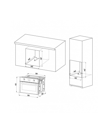 Piekarnik kompaktowy MPM-63-BOK-24