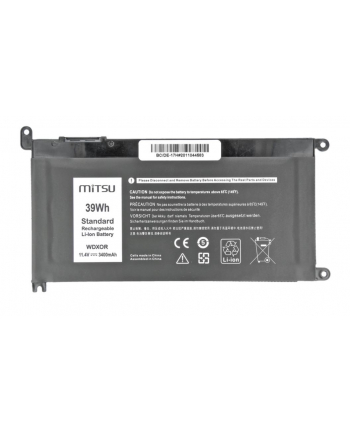 mitsu Bateria do Dell Vostro 14 (5468), Inspiron 15 (5568) 3400mAh (39 Wh) 11.4 Volt