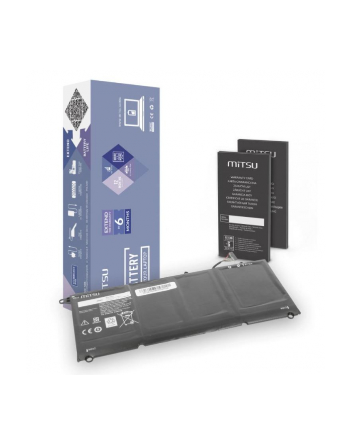 mitsu Bateria do Dell XPS 13 9360 5400 mAh (46 Wh) 7.6V główny