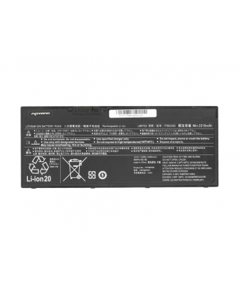 movano Bateria FPB0338S do Fujitsu LifeBook U758 - 3490 mAh (50 Wh)
