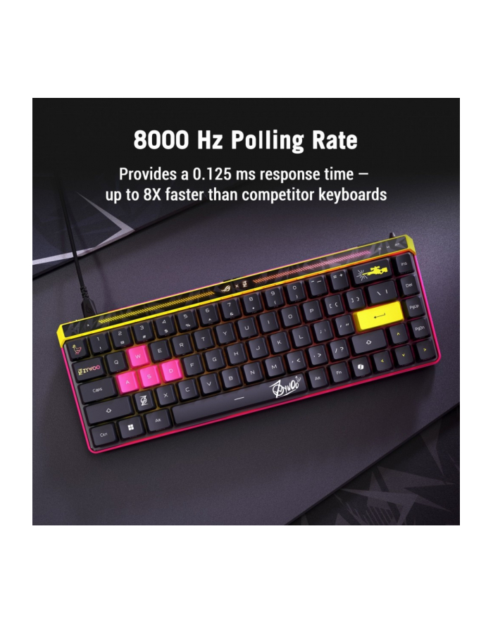asus Klawiatura ROG Falchion Ace HFX M606 USB-C-A/8000Hz/N Key główny