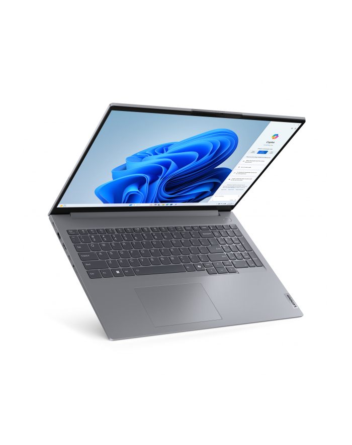 lenovo Laptop ThinkBook 16 G7 21MW00F0PB W11Pro 5 7535HS/16GB/512GB/INT/16.0 WUXGA/Arctic grey/3YR OS + 1YR CI + CO2 Offset główny