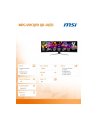 msi Monitor MPG 491CQPX QD-OLED LED/QD-LED/Zakrzywiony/240Hz/49 ''/Czarny - nr 7