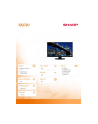sharp Monitor MultiSync EA272U 27 '' czarny - nr 8