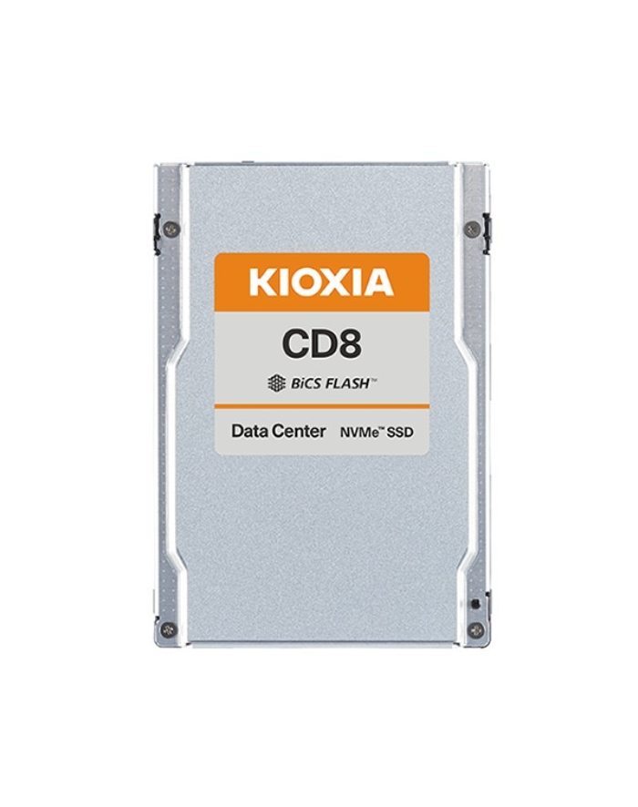 kioxia Dysk SSD CD8-V 12800GB U.2 NVMe Gen.4 1x4 DWPD 3 3D TLC BiCS Flash Data Center NVMe non-SED SIE PLP główny