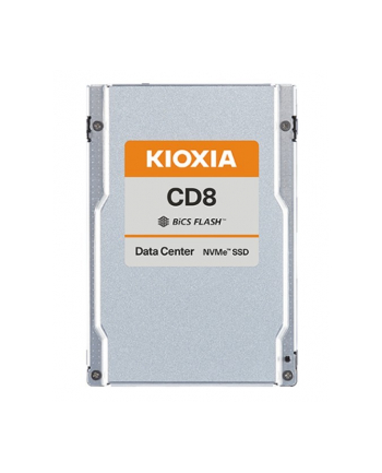 kioxia Dysk SSD CD8-V 3200GB U.2 NVMe Gen.4 1x4 DWPD 3 3D TLC BiCS Flash Data Center NVMe non-SED SIE PLP