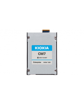 kioxia Dysk SSD CM7-V 3200GB U.3 NVMe Gen.5 1x4 2x2 DWPD 3 3D TLC BiCS Flash Enterprise NVMe non-SED SIE PLP