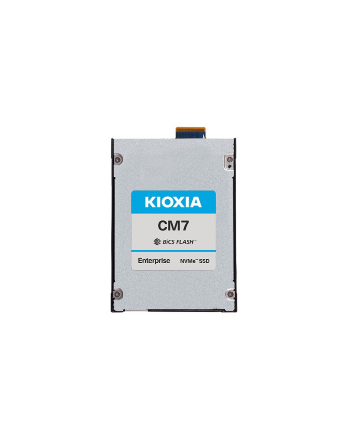 kioxia Dysk SSD CM7-V 3200GB U.3 NVMe Gen.5 1x4 2x2 DWPD 3 3D TLC BiCS Flash Enterprise NVMe non-SED SIE PLP główny
