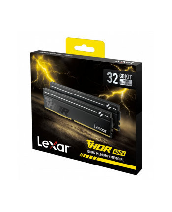 lexar Pamięć DDR5 THOR 32GB(2*16GB)/6000 CL38 czarna nr 1