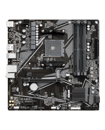 gigabyte Płyta główna B550M K AM4 4DDR4 DP/HDMI mATX nr 2