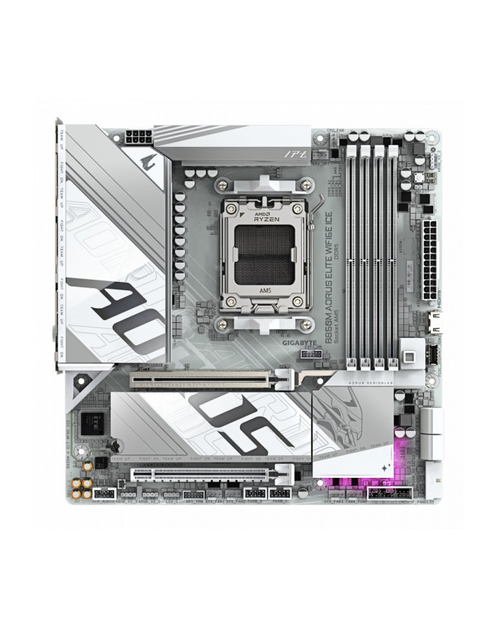 gigabyte Płyta główna B850M A ELT WF6E ICE HDMI/DP M2 m.ATX główny