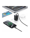 usams Ładowarka sieciowa JC Series CC266 65W GaN Fast Charger wbudowanykabel USB-C czarny - nr 7