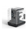 usams Ładowarka travel adapter 17W CC308 USB-C + USB-A 4w1 US/AU/EU/UK czarna - nr 7
