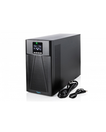digitus Zasilacz awaryjny UPS Online Tower 19' LCD 2000VA/2000W 4x12V/9Ah 8xC13 1xC14 USB RS232 RJ45 GŁ.460mm nr 1