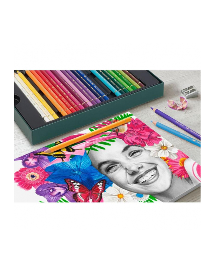 Zestaw Kredki Faber-Castell Polychromos Ołówki Pitt Graphite Matt 40 szt. 1774572868 główny