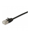 Equip Patchkabel Cat6A S/FTP 2xRJ45 7.00m czarny (SSTP) Slim (606128) - nr 11